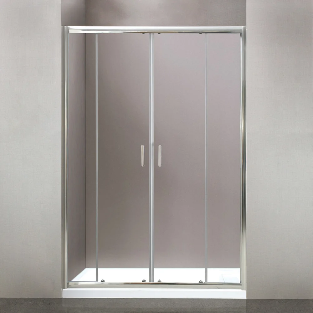 Душевая дверь в нишу BelBagno Uno 195 BF 2 170 C Cr размеры 170х195 см, стекло прозрачное