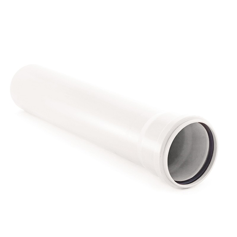Труба канализационная 50 мм белая малошумная для внутренней канализации длина 250 мм толщина стенки 1,8 мм РосТурПласт ELITE